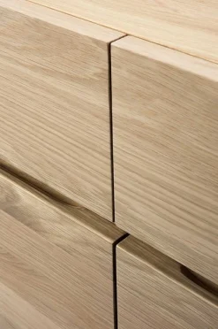 Anrichte Ligna Eiche schwarz B 220 cm