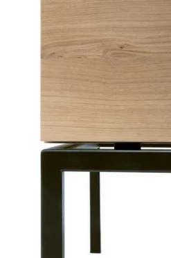 Anrichte Ligna Eiche schwarz B 110 cm