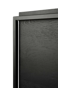 Anrichte Monolith Eiche schwarz B 110 cm