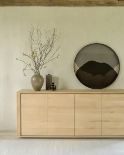 Anrichte Shadow Eiche massiv B 250 cm