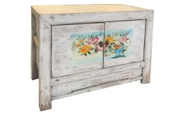 Anrichte Shanxi weiß flower 105cm