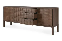 Anrichte Sono Teak lackiert B 228 cm