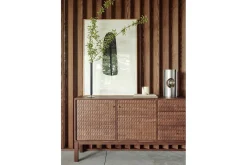 Anrichte Sono Teak lackiert B 228 cm