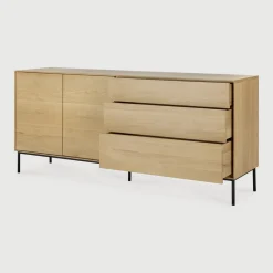 Anrichte Whitebird Eiche natur B 180 cm