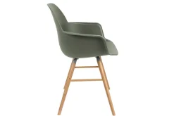 Armlehnstuhl Albert Kunststoff grün