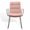 Armlehnstuhl Arva Light Stoff rosa