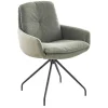 Armlehnstuhl Bilbao Stoff grün