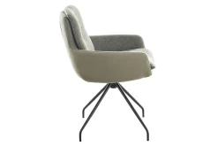 Armlehnstuhl Bilbao Stoff grün