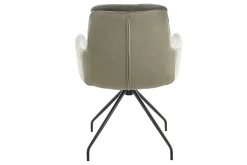 Armlehnstuhl Bilbao Stoff grün