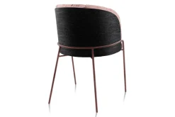 Armlehnstuhl Lunar Pure Stoff pink