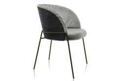 Armlehnstuhl Lunar Pure Stoff grau