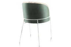 Armlehnstuhl Lunar Stoff grün