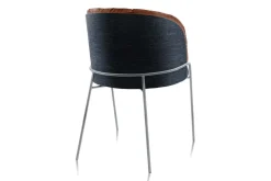 Armlehnstuhl Lunar Stoff blau