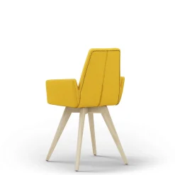 Armlehnstuhl Match 43 M0112 uni gelb