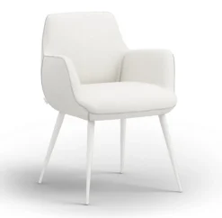 Armlehnstuhl Match 101 uni weiss