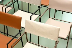 Armlehnstuhl Yves Stoff taupe