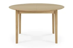 Ausziehtisch Bok Eiche natur D 129 cm