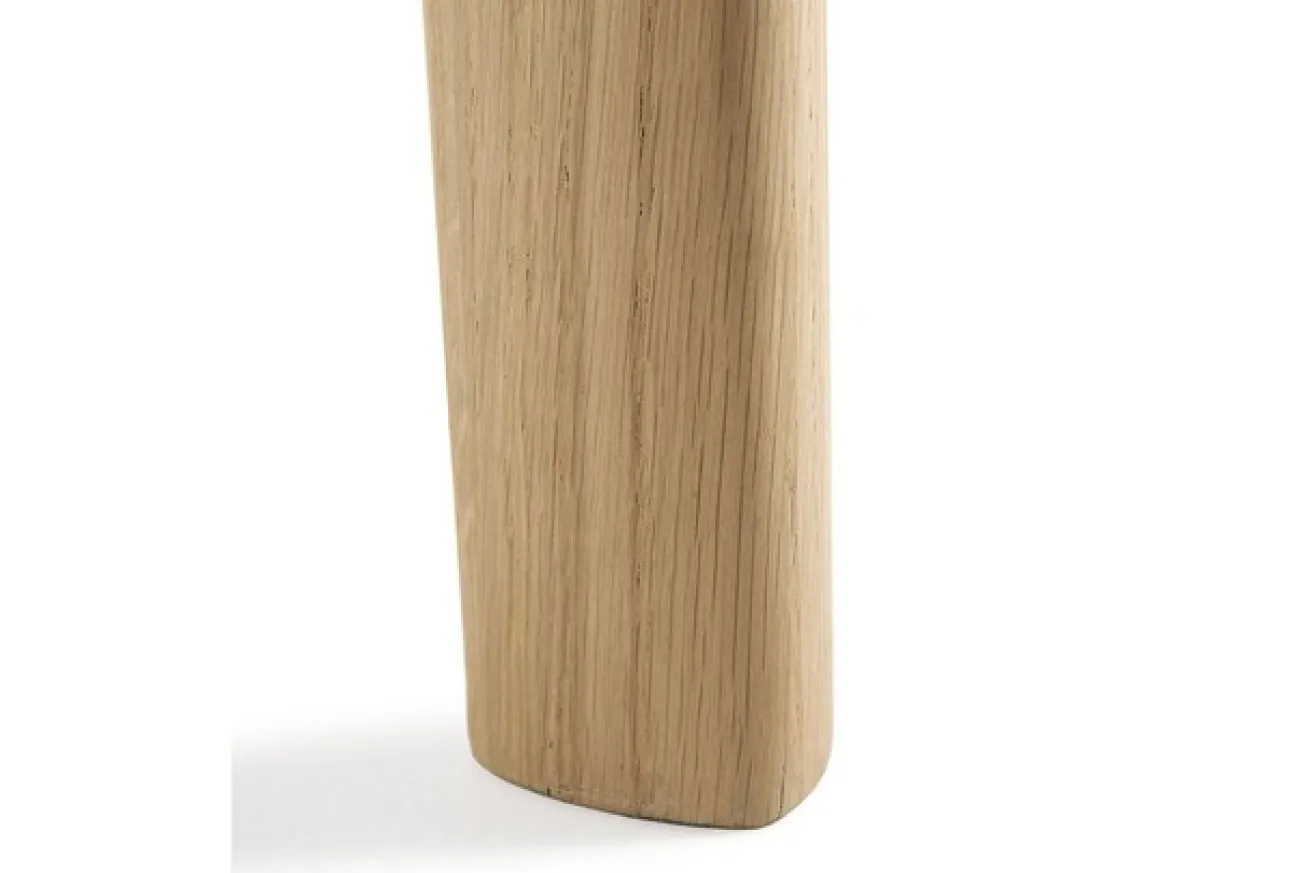 Ausziehtisch Bok Eiche natur D 129 cm
