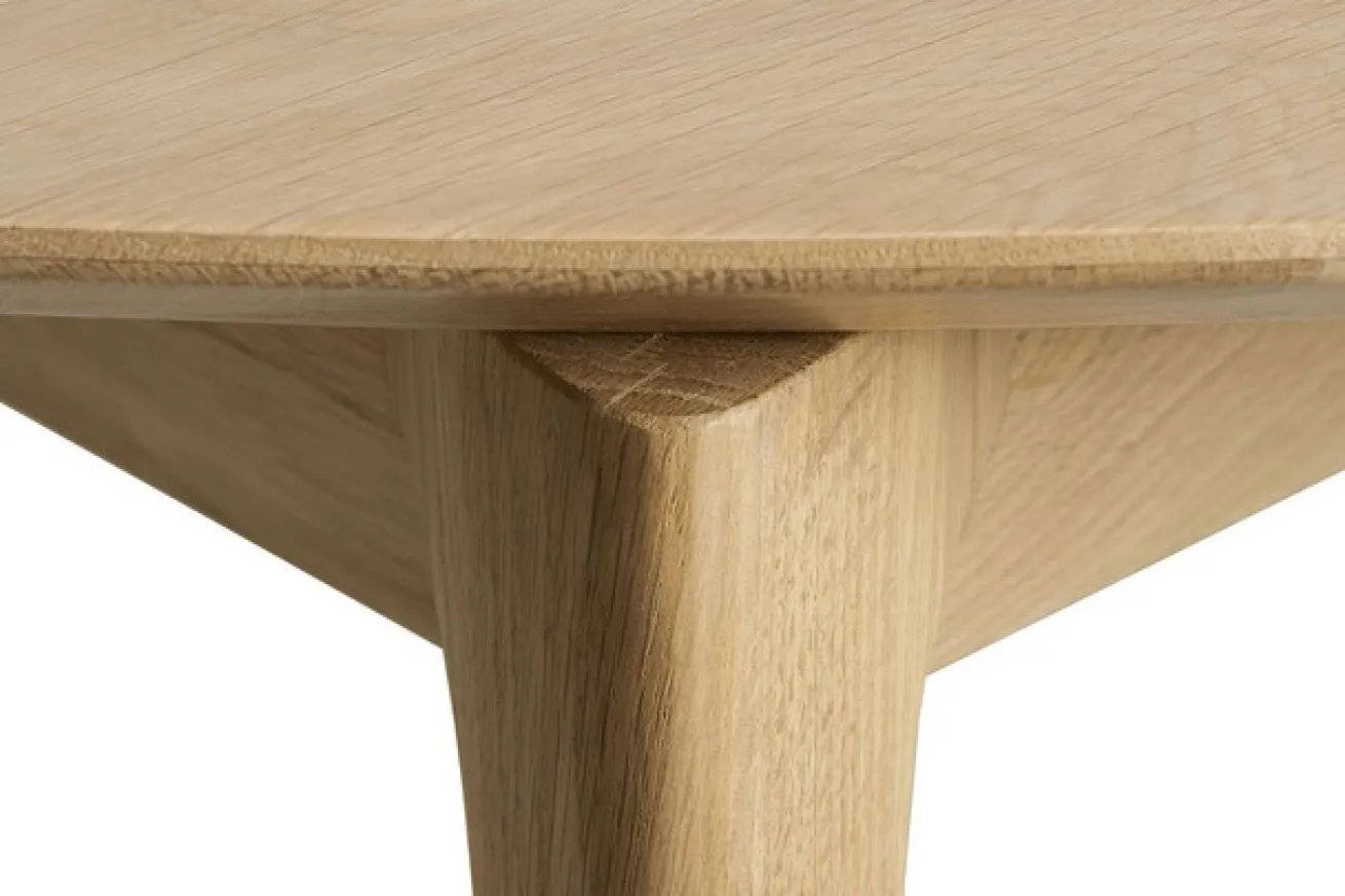 Ausziehtisch Bok Eiche natur D 129 cm