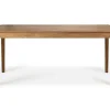 Ausziehtisch Bok Teak massiv B 160 cm