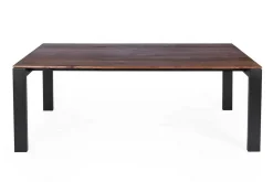 Ausziehtisch Deno Massivholz Nussbaum 140-190 konfigurierbar