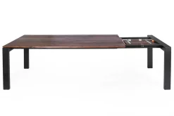 Ausziehtisch Deno Massivholz Nussbaum 140-190 konfigurierbar