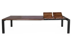 Ausziehtisch Deno Massivholz Nussbaum 140-190 konfigurierbar