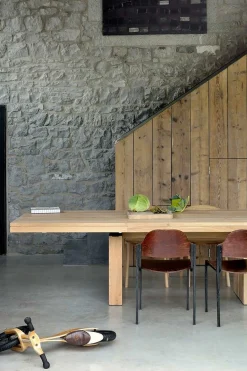 Ausziehtisch Double Eiche massiv 200-300 cm