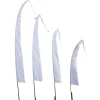 Bali Fahne Sanur 6 Meter weiss