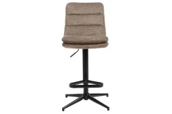 Barhocker Cole Stoff taupe