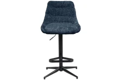 Barhocker Dexter Stoff grau