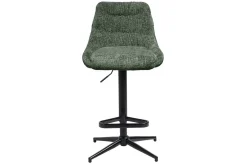 Barhocker Dexter Stoff grau