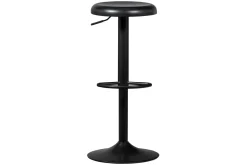Barhocker Isa schwarz verstellbar
