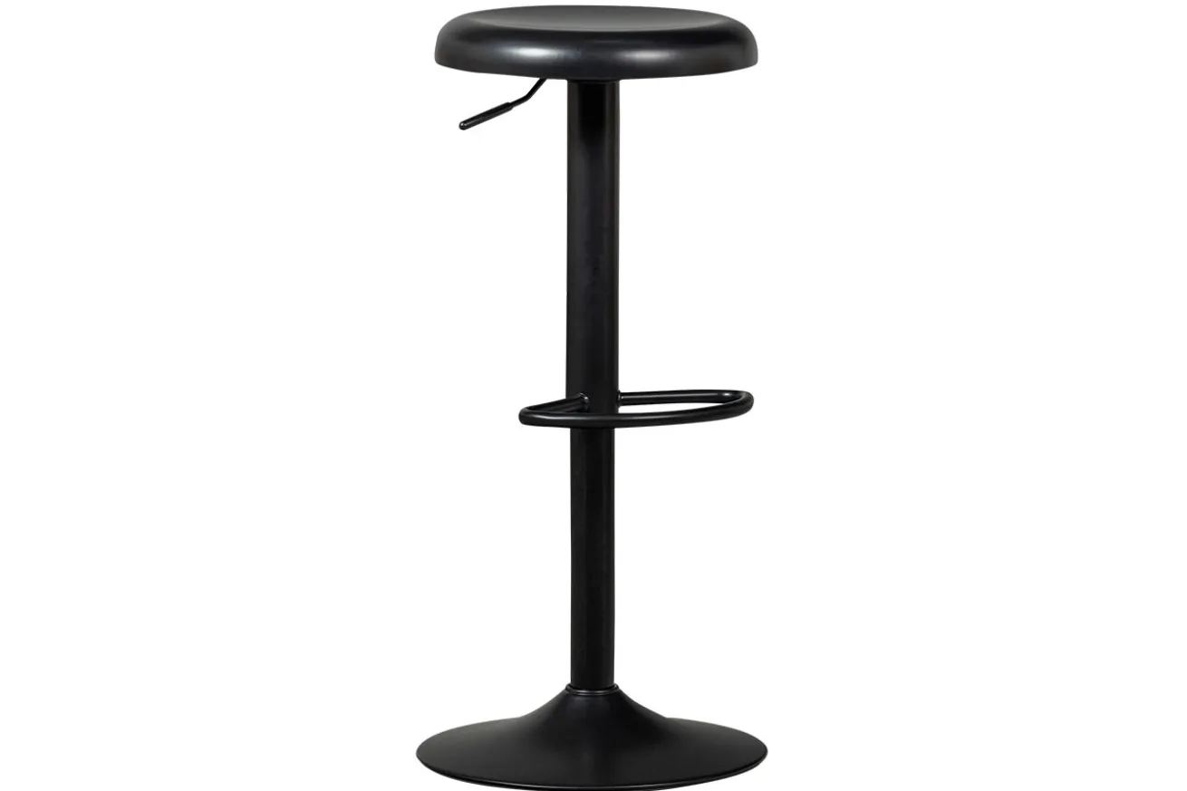 Barhocker Isa schwarz verstellbar