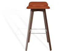 Barhocker Maverick Stoff orange H 93 cm