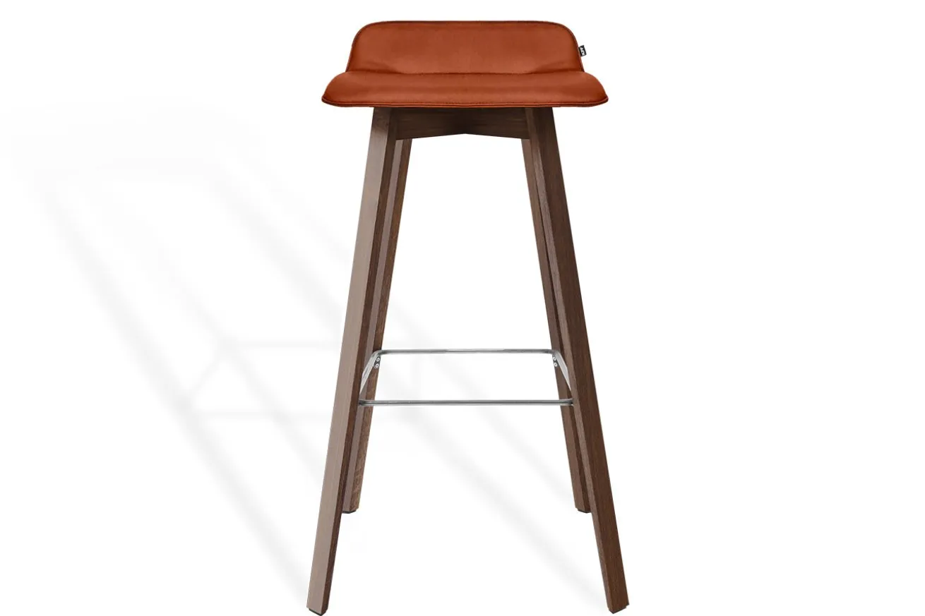 Barhocker Maverick Stoff orange H 93 cm