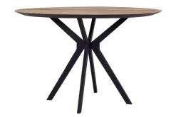 Bartisch Metropole Teak Metall D 140 cm