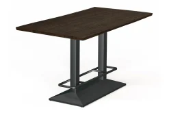 Bartisch Toulon Double Eiche schweizer Kante