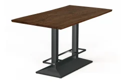 Bartisch Toulon Double Eiche schweizer Kante