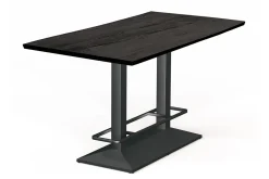 Bartisch Toulon Double Eiche schweizer Kante