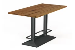 Bartisch Toulon Double Eiche gerade Kante