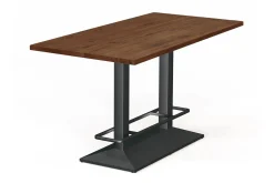 Bartisch Toulon Double Eiche gerade Kante