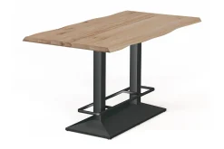Bartisch Toulon Double Eiche Naturkante