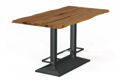 Bartisch Toulon Double Eiche Naturkante