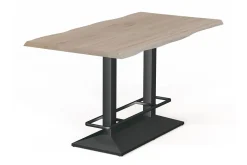 Bartisch Toulon Double Eiche Naturkante