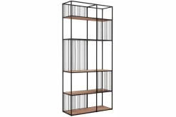 Bücherregal Barra Teak-Metall B 95 cm