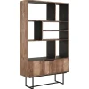 Bücherregal Odeon Teak natur H 210 cm