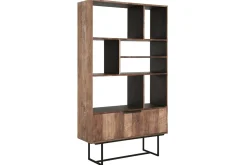 Bücherregal Odeon Teak natur H 210 cm