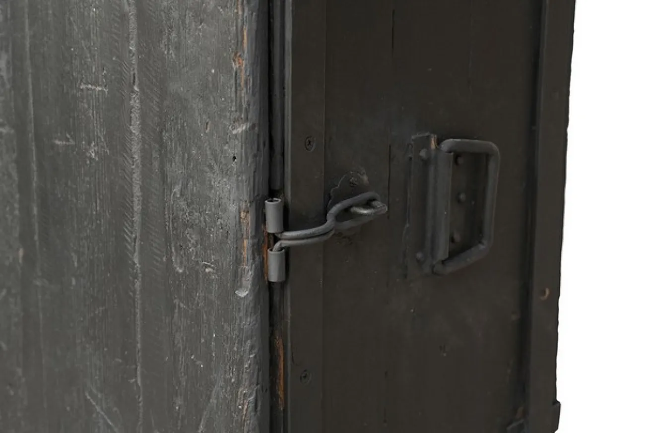 Bücherregal Vintage grau