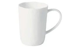 Becher Porcelino weiß H 11cm